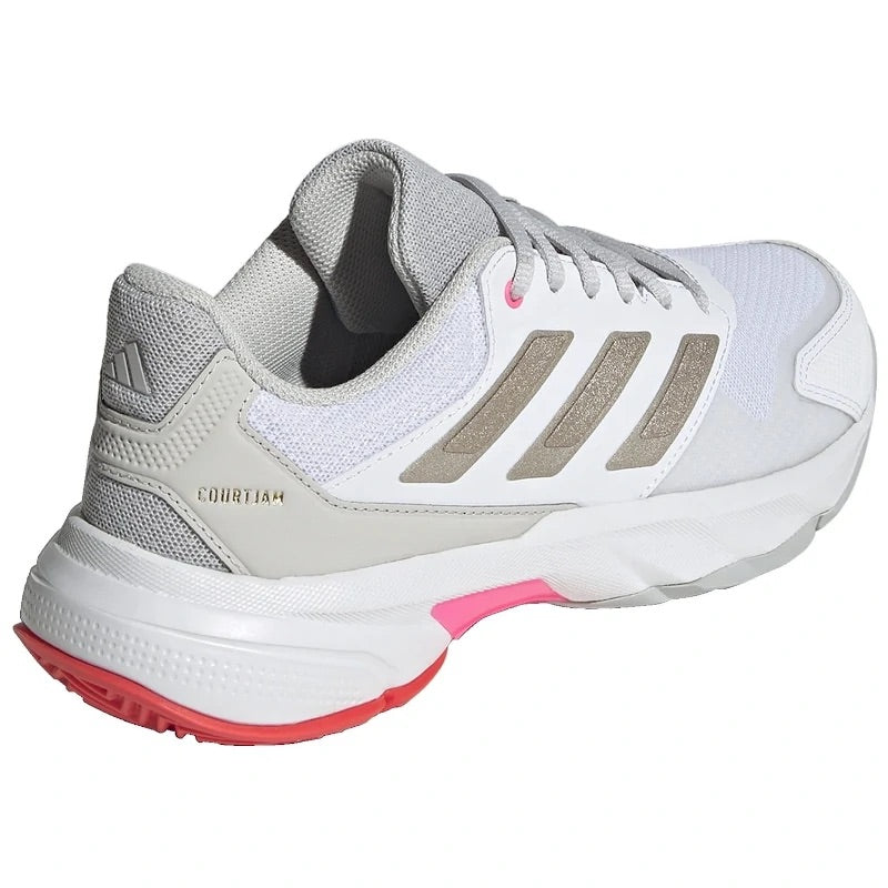 Zapatilla de pádel Adidas Courtjam Control 3 W Blanco