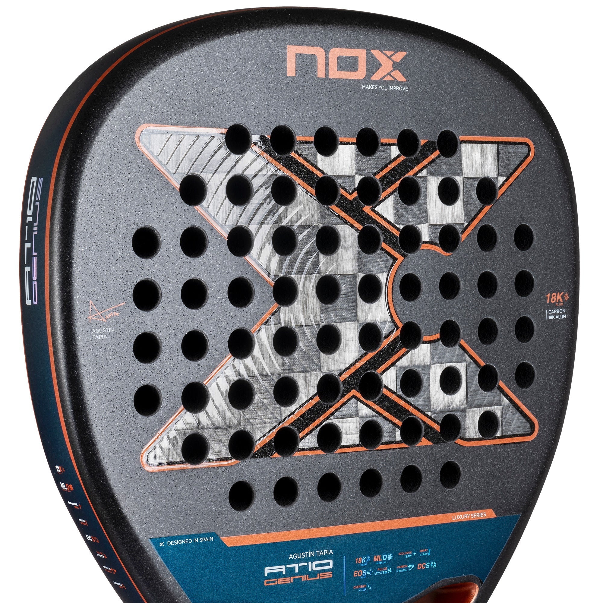 Nox AT10 Luxury Genius Attack 18K Alum 2025 by Agustín Tapia