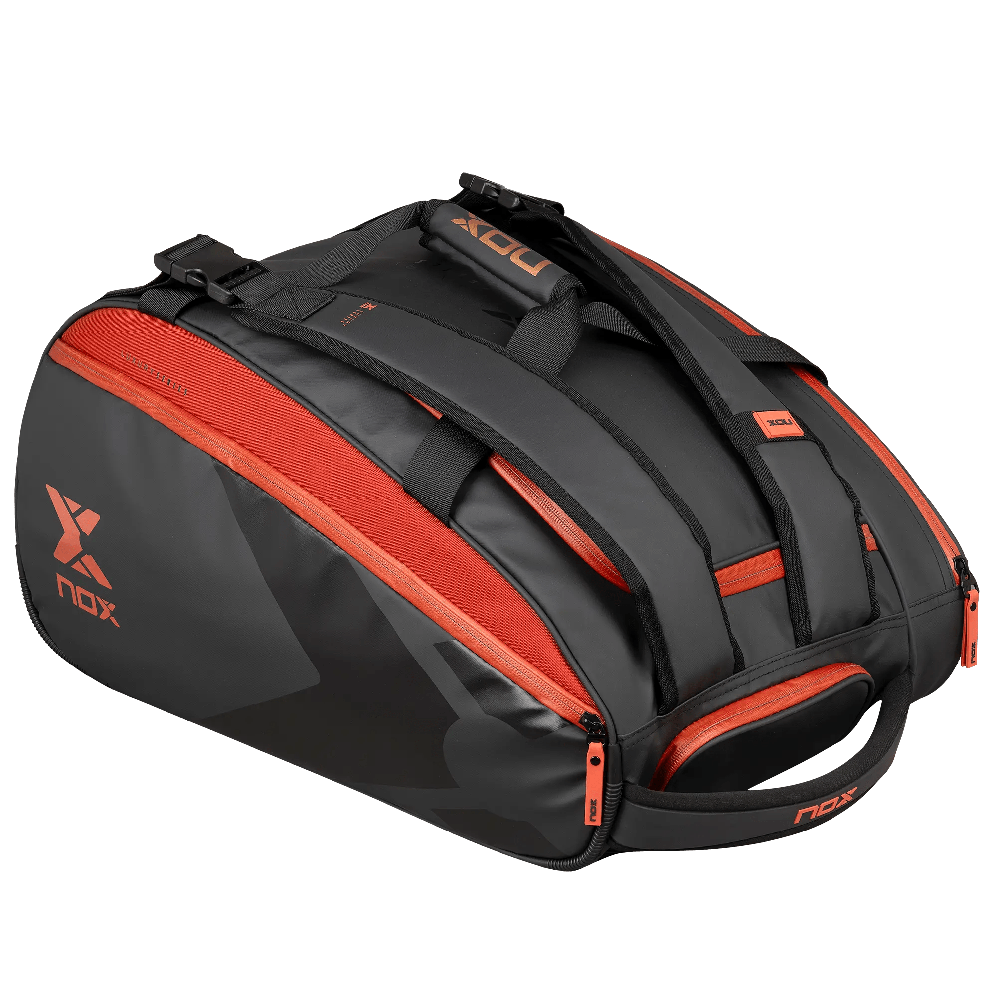 Paletero Nox Luxury Open Series Negro/Rojo - Agustín Tapia