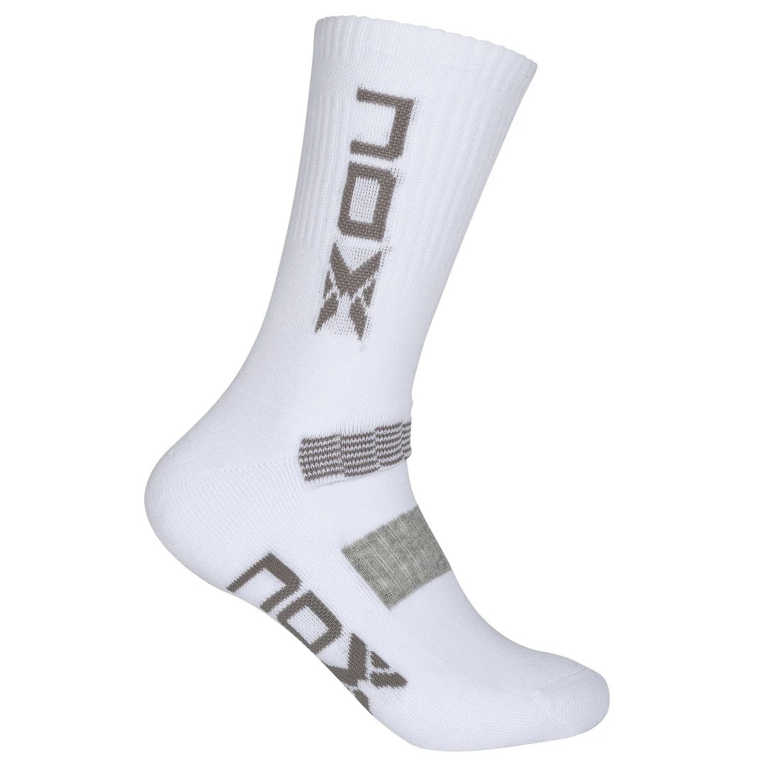 Calcetines Nox Blanco/Gris